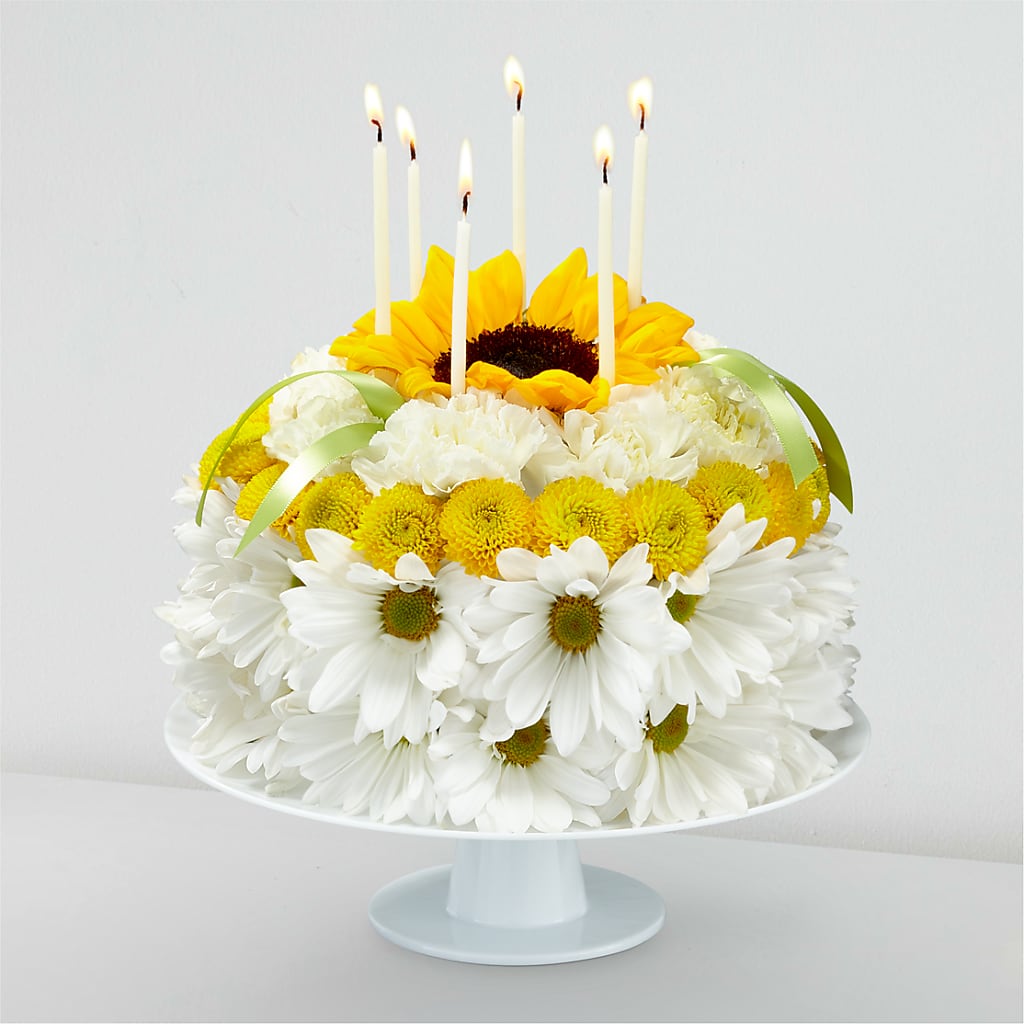 Birthday Smiles Floral Cake – KAREN'S AND TINA'S FLOWERS, Newmarket ON