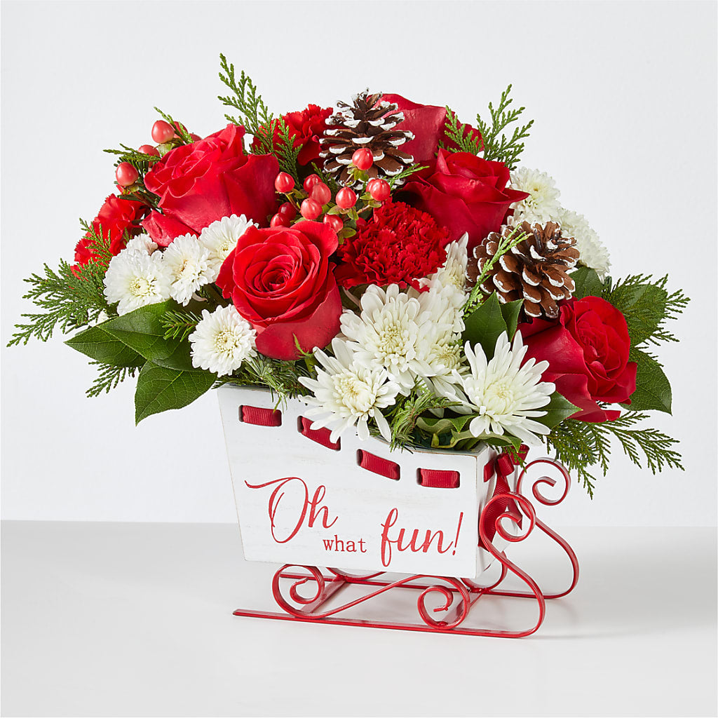 Sleigh Bells Bouquet – KAREN'S AND TINA'S FLOWERS, Newmarket ON