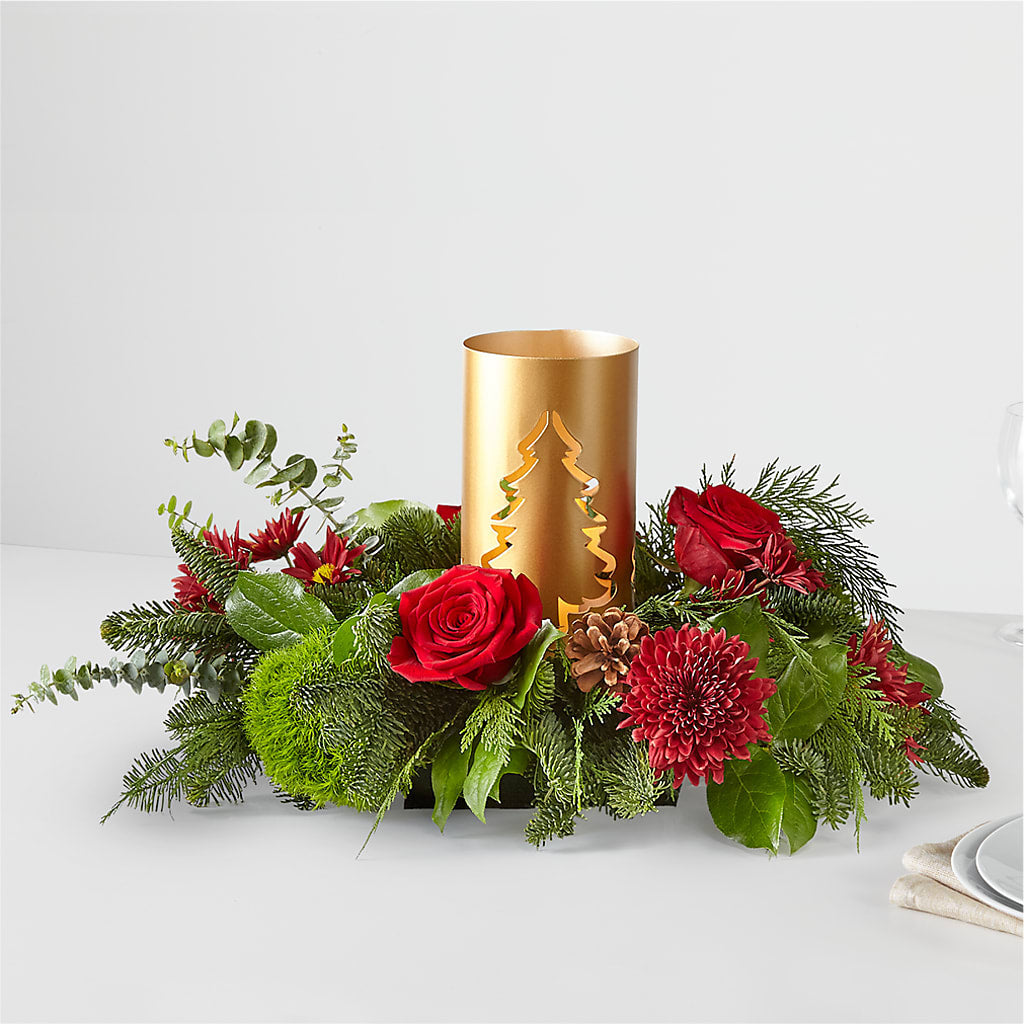 Toast the Season Centerpiece – KAREN'S AND TINA'S FLOWERS, Newmarket ON