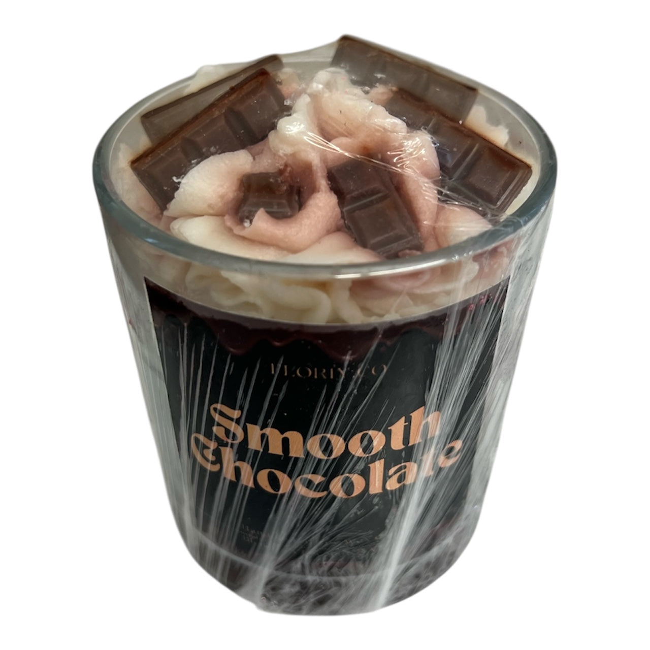 Coffee chocolate candle