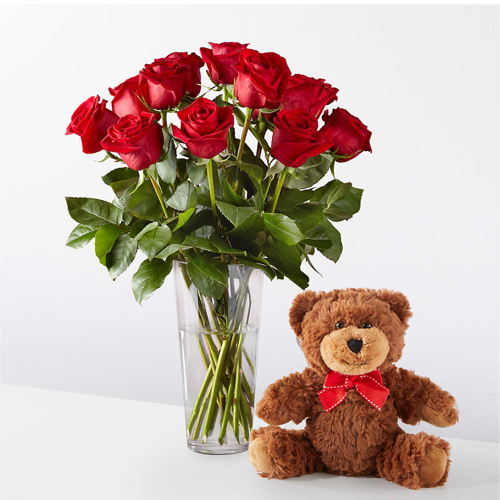 Romantic Long Stem Red Rose Bouquet Bundles – KAREN'S AND TINA'S FLOWERS, Newmarket ON