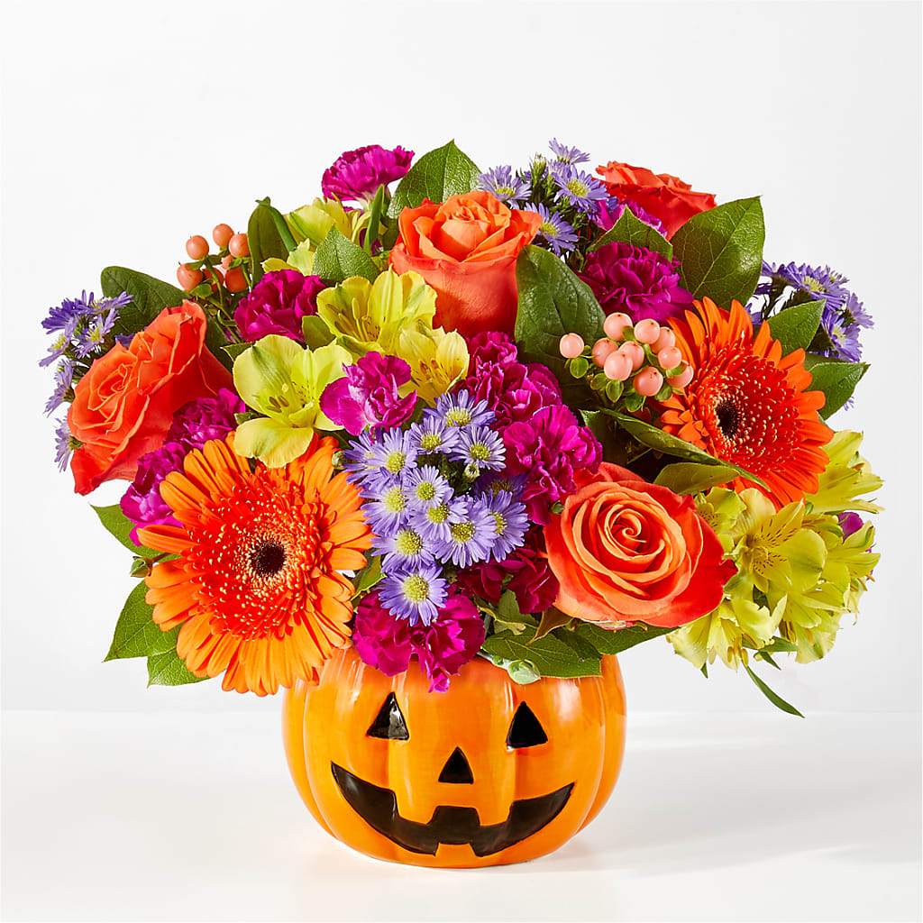 Tricks & Treats Pumpkin – KAREN'S AND TINA'S FLOWERS, Newmarket ON
