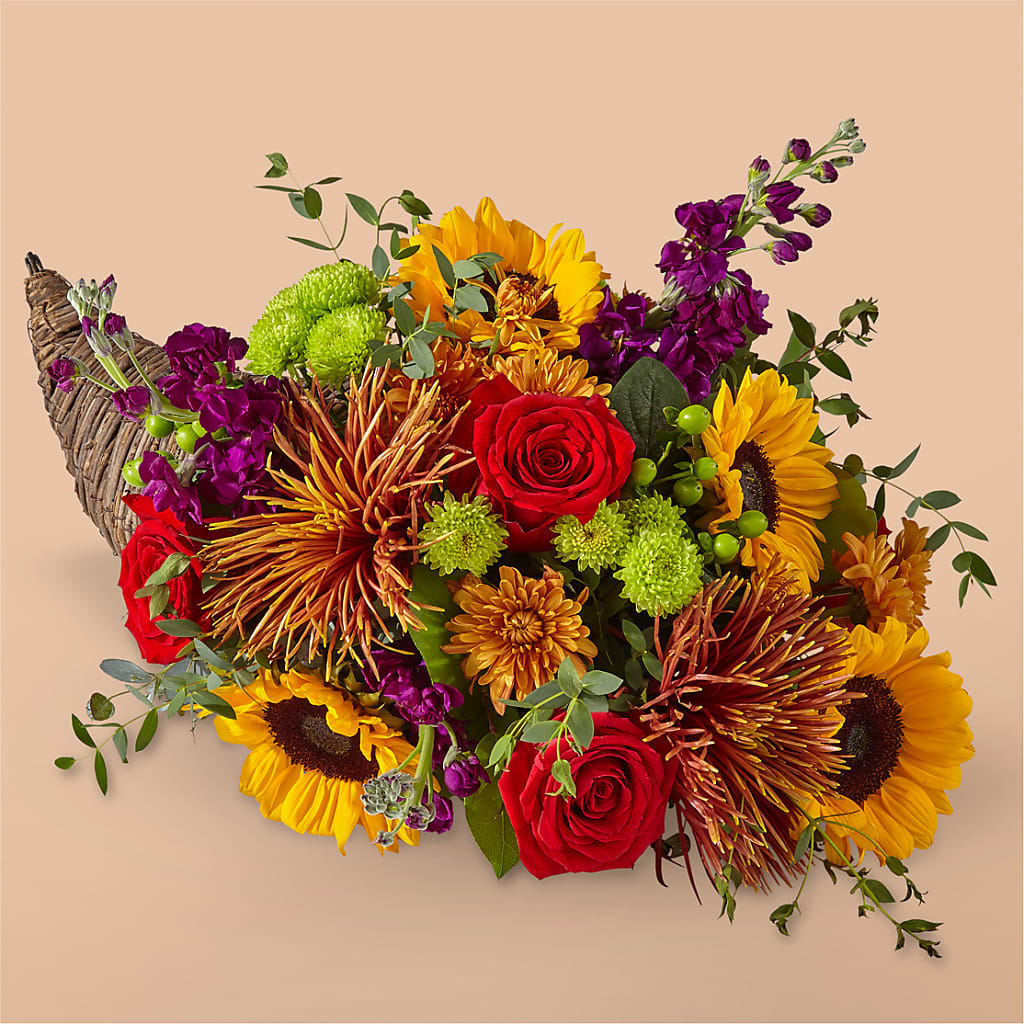 Friendsgiving Cornucopia – KAREN'S AND TINA'S FLOWERS, Newmarket ON
