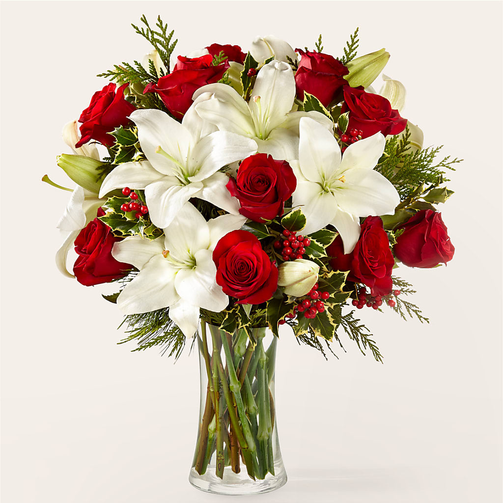 Sparkling Snowflakes Bouquet – KAREN'S AND TINA'S FLOWERS, Newmarket ON