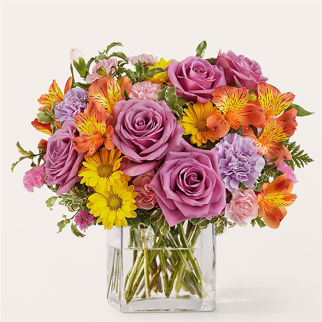 Shades of Happiness Bouquet – KAREN'S AND TINA'S FLOWERS, Newmarket ON