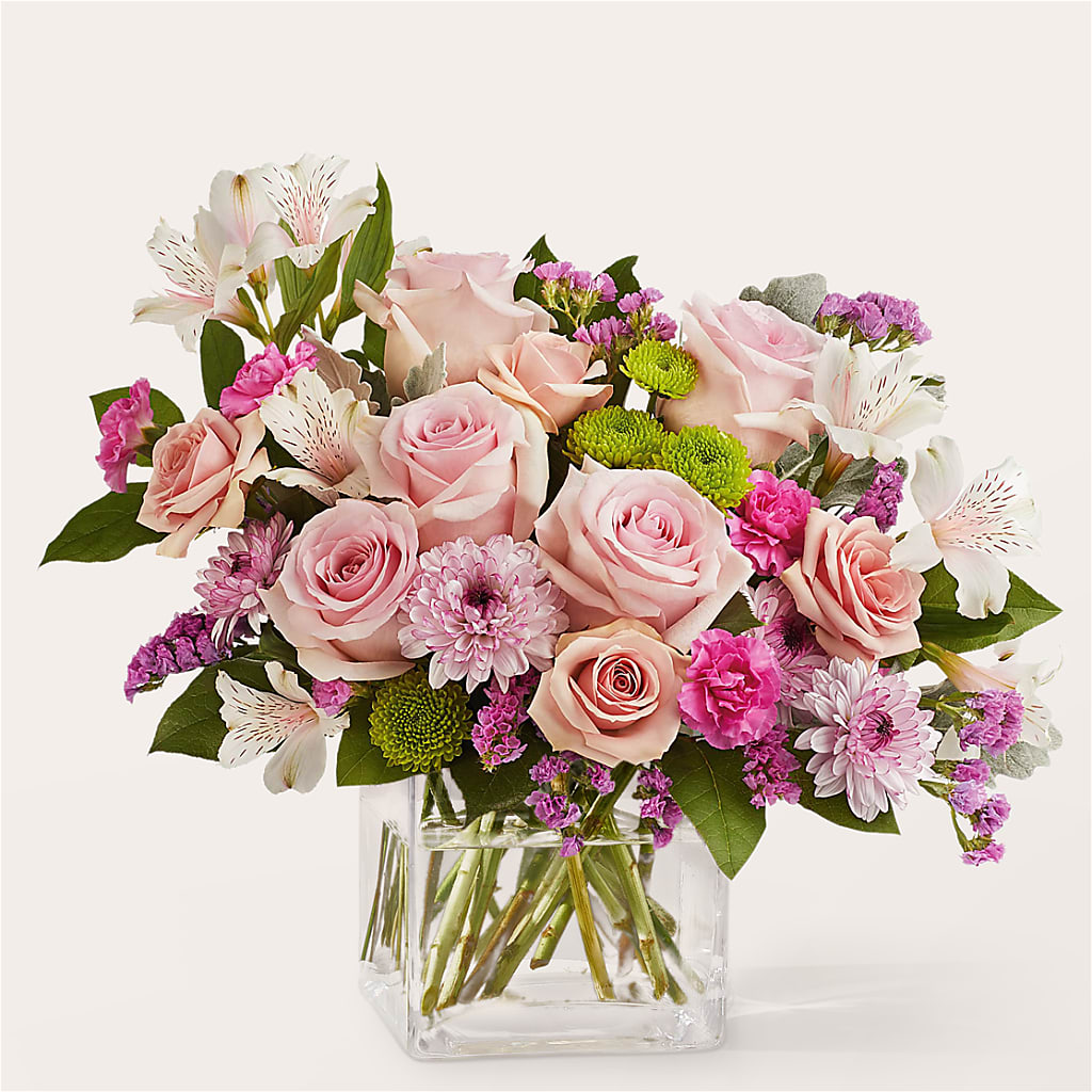 Pink Suede Bouquet – KAREN'S AND TINA'S FLOWERS, Newmarket ON