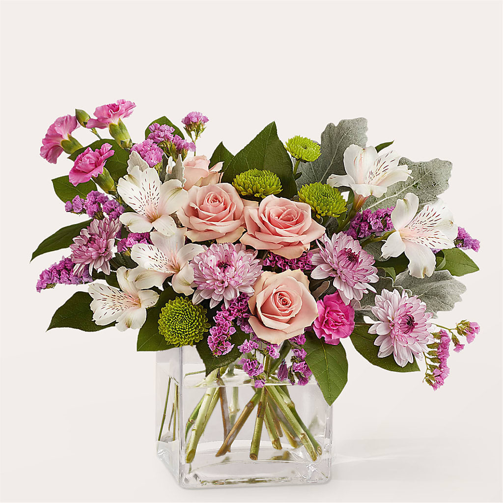 Pink Suede Bouquet – KAREN'S AND TINA'S FLOWERS, Newmarket ON