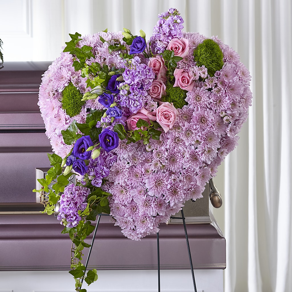 Treasured Love Standing Heart – KAREN'S AND TINA'S FLOWERS, Newmarket ON
