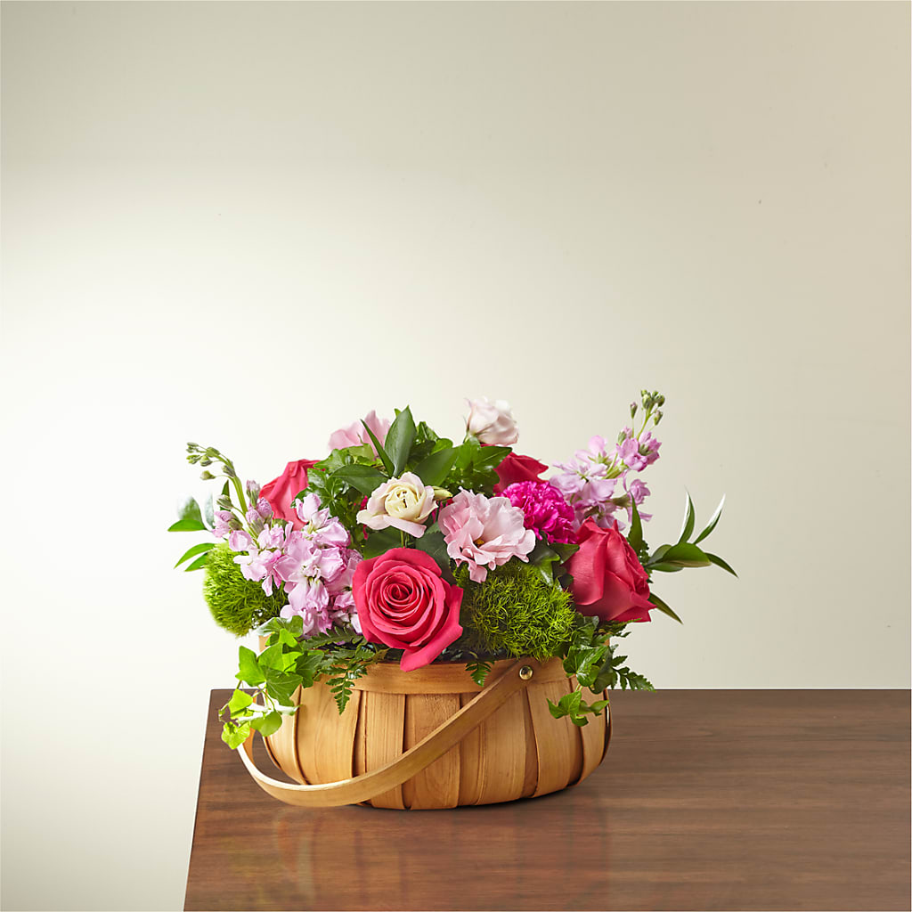 Radiance in Bloom Basket – KAREN'S AND TINA'S FLOWERS, Newmarket ON