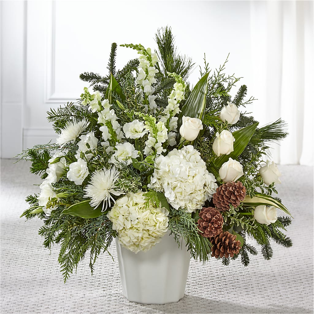 Heavenly Love Floor Basket – KAREN'S AND TINA'S FLOWERS, Newmarket ON