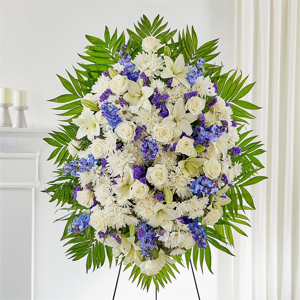 At Rest Standing Spray – KAREN'S AND TINA'S FLOWERS, Newmarket ON