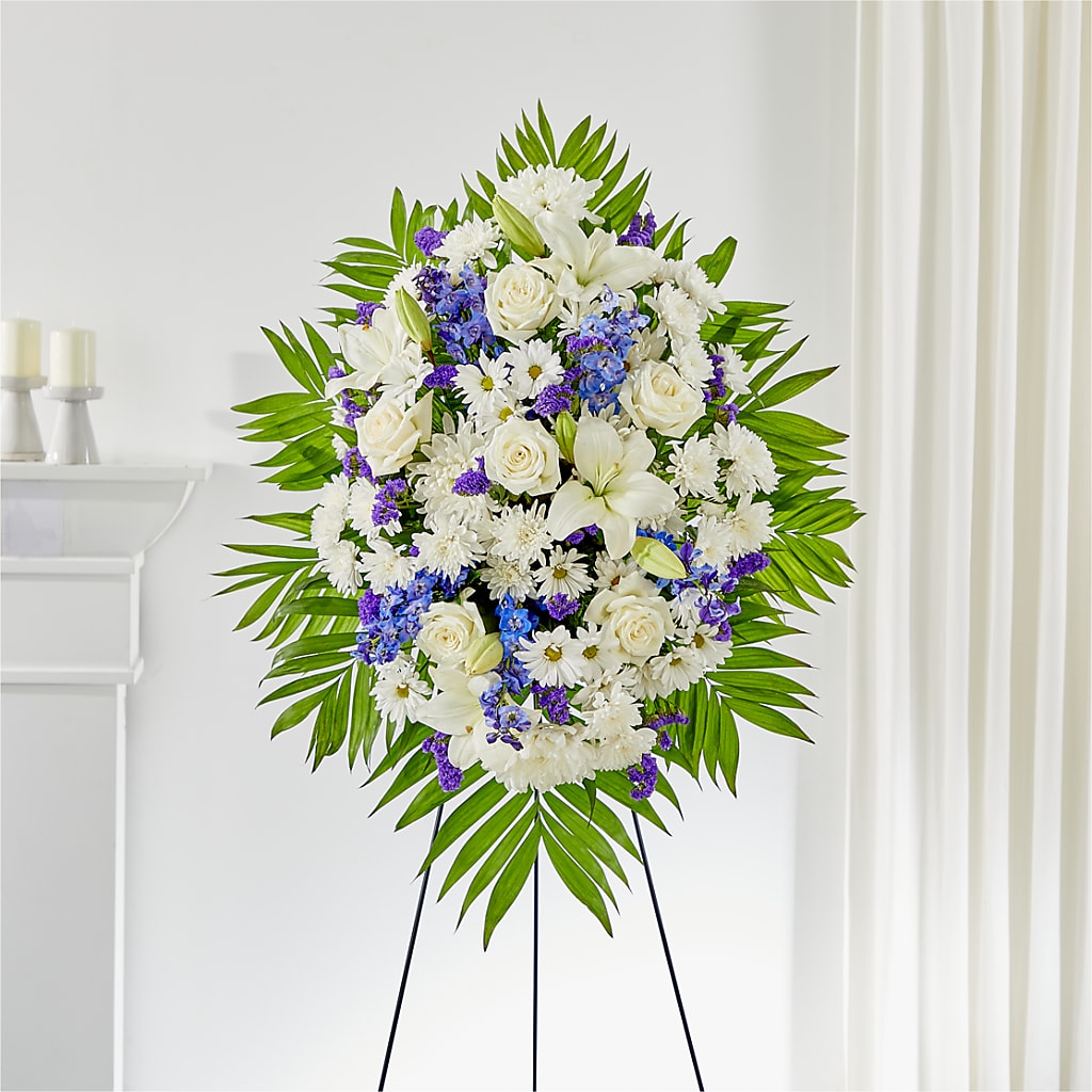At Rest Standing Spray – KAREN'S AND TINA'S FLOWERS, Newmarket ON