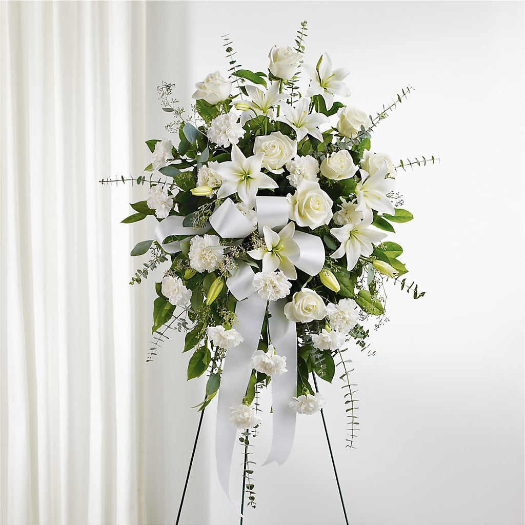 With Care Standing Spray – KAREN'S AND TINA'S FLOWERS, Newmarket ON