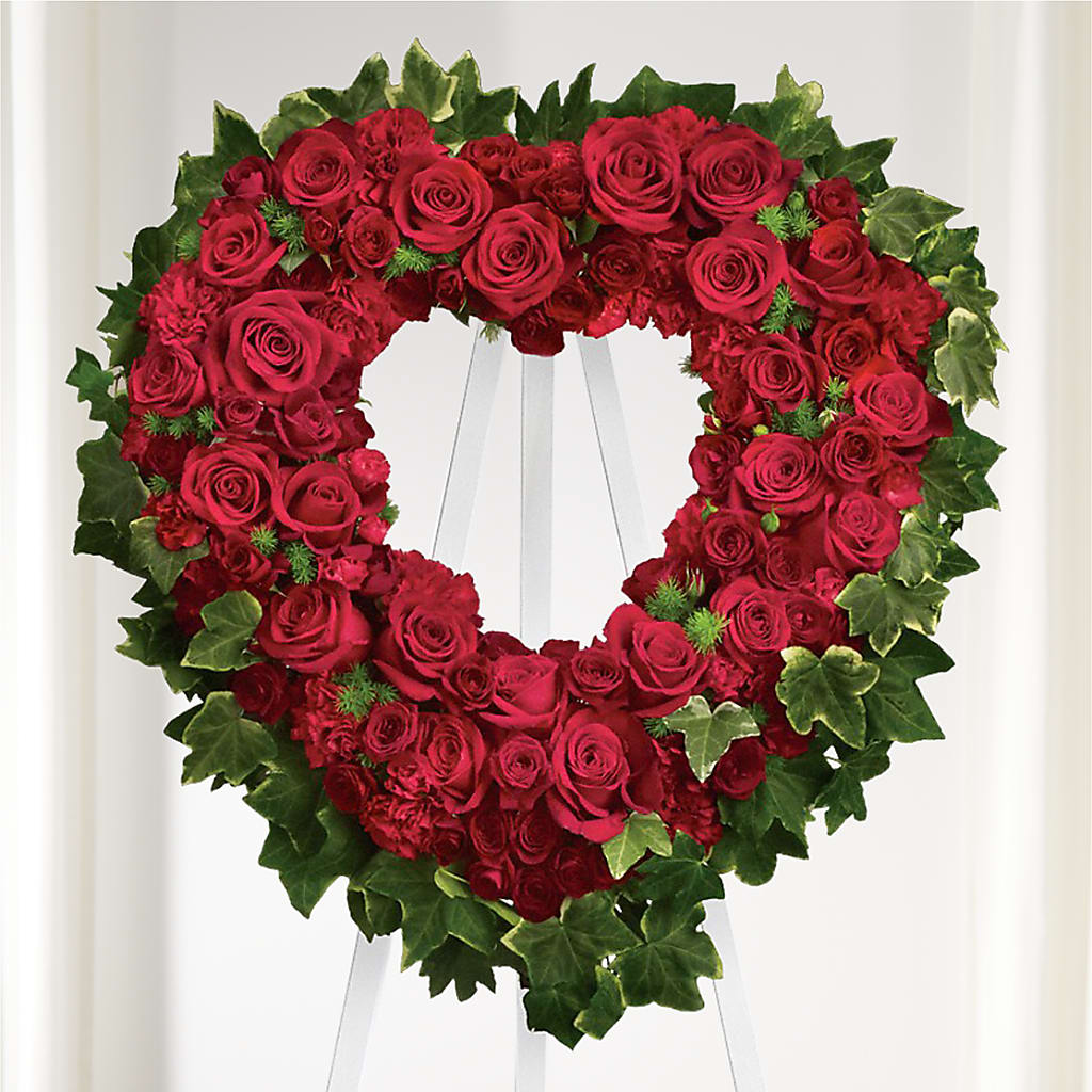 Wholehearted Standing Spray – KAREN'S AND TINA'S FLOWERS, Newmarket ON