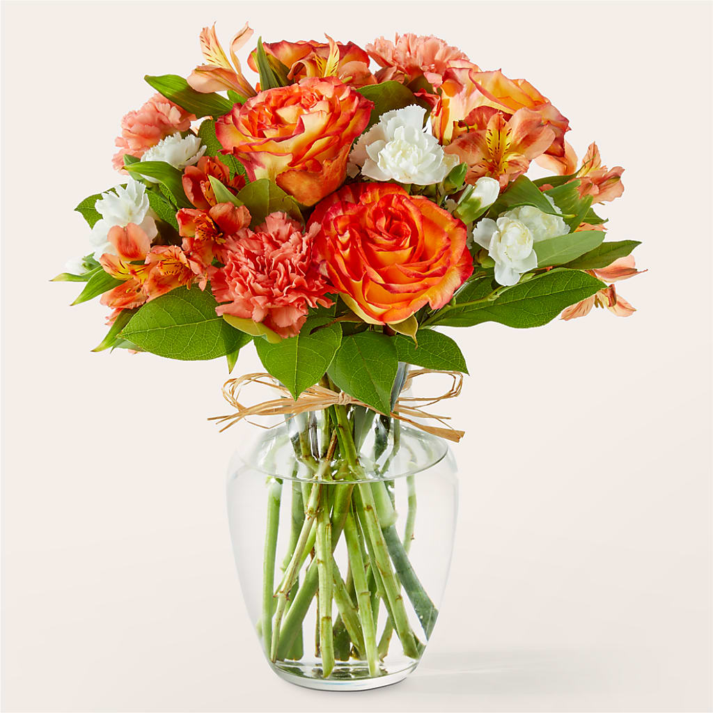 Apricot Glow Bouquet – KAREN'S AND TINA'S FLOWERS, Newmarket ON