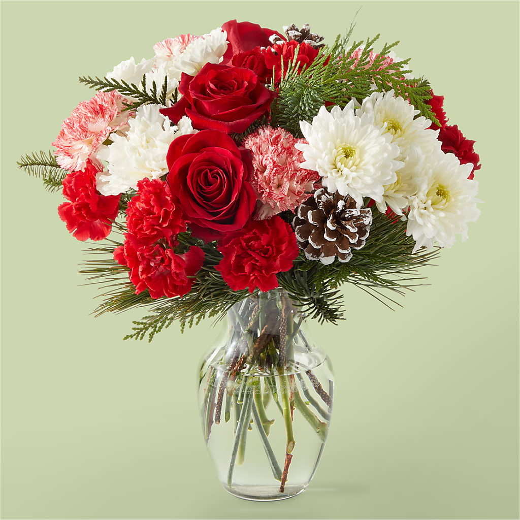 Candy Cane Lane Bouquet – KAREN'S AND TINA'S FLOWERS, Newmarket ON