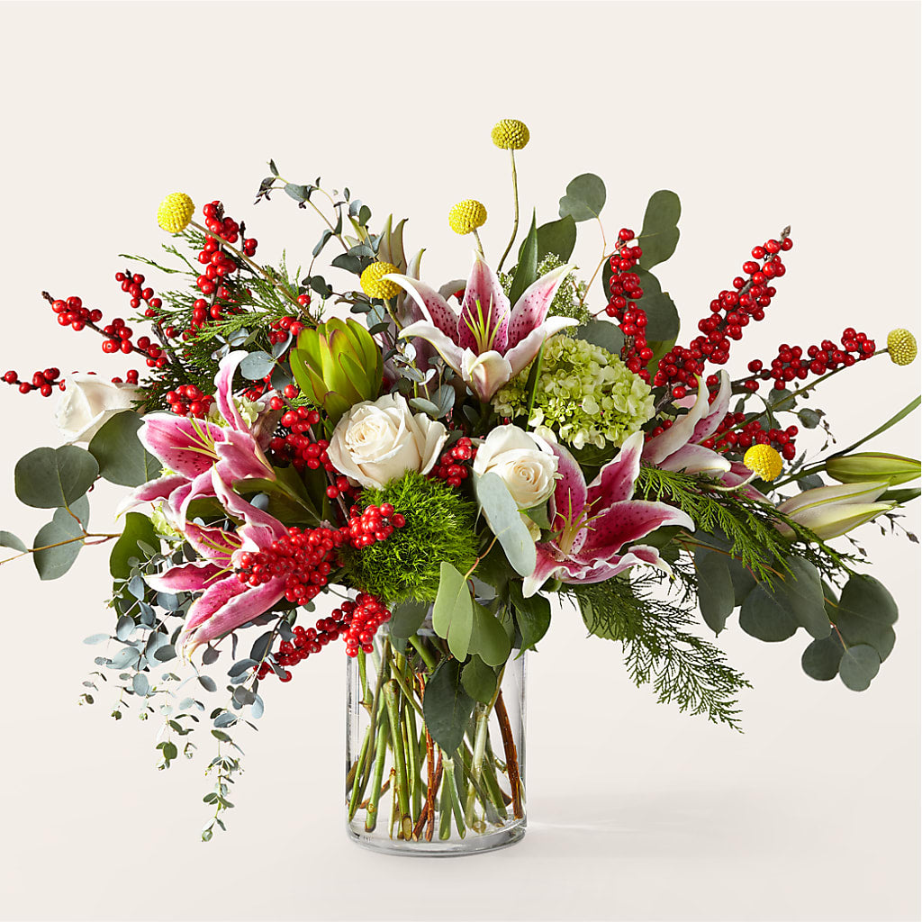 Berry & Bright Bouquet – KAREN'S AND TINA'S FLOWERS, Newmarket ON