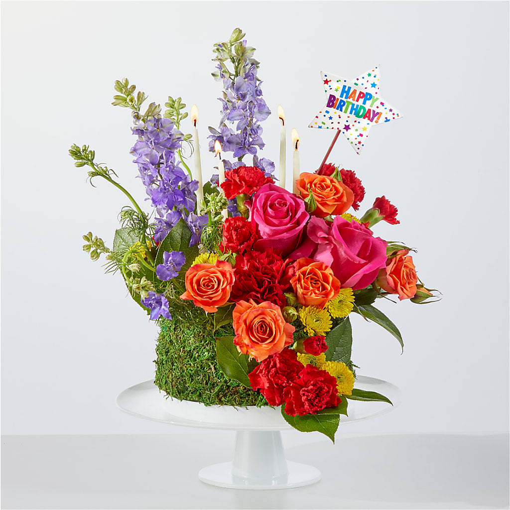 Best Year Yet Floral Cake – KAREN'S AND TINA'S FLOWERS, Newmarket ON