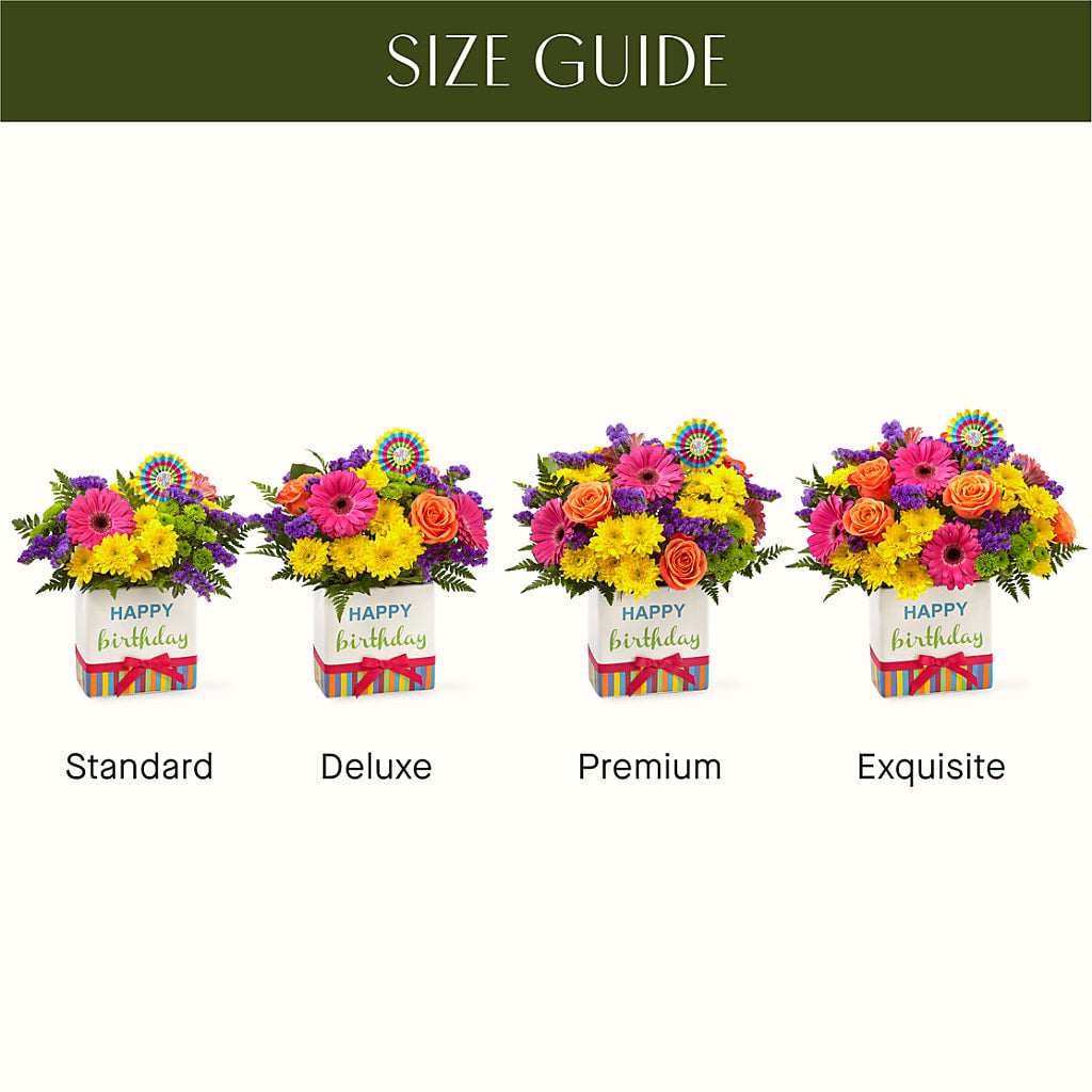 Birthday Brights Bouquet – KAREN'S AND TINA'S FLOWERS, Newmarket ON