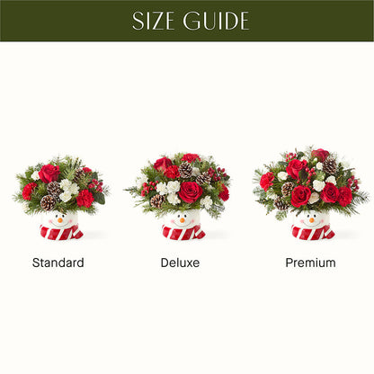 Jolly Snowman Bouquet – KAREN'S AND TINA'S FLOWERS, Newmarket ON