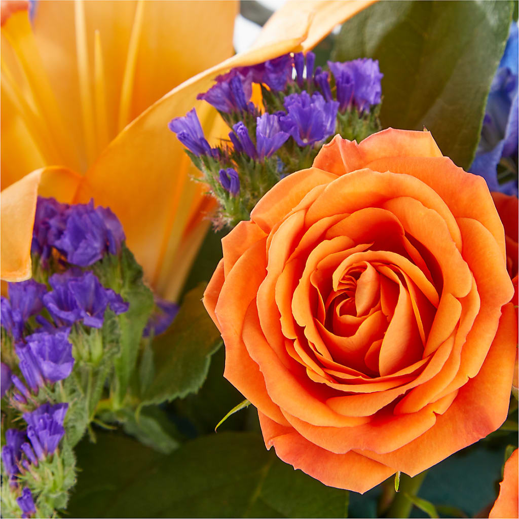 Radiant Citrus Box Bouquet – KAREN'S AND TINA'S FLOWERS, Newmarket ON