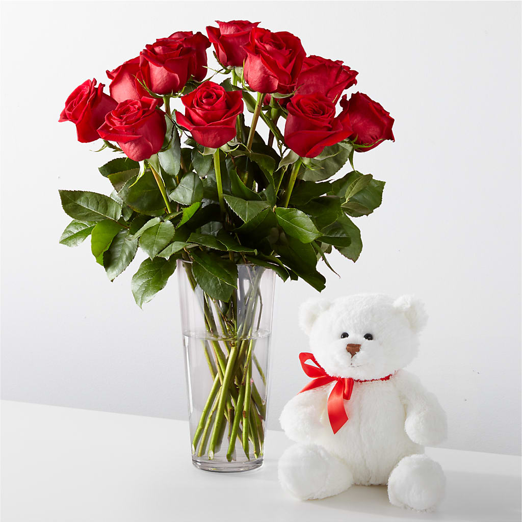 Romantic Long Stem Red Rose Bouquet Bundles – KAREN'S AND TINA'S FLOWERS, Newmarket ON