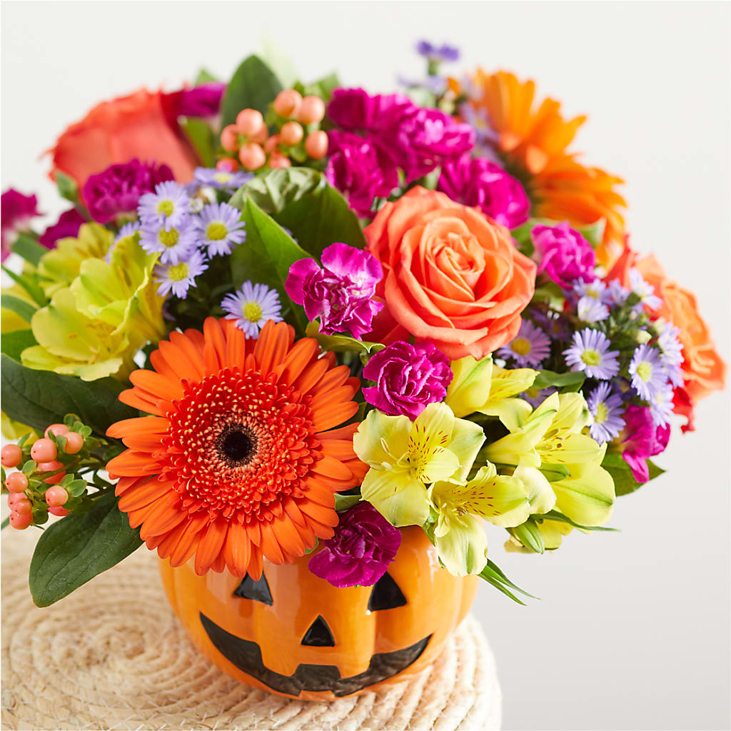 Tricks & Treats Pumpkin – KAREN'S AND TINA'S FLOWERS, Newmarket ON
