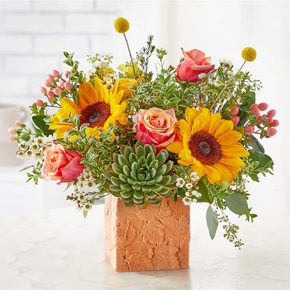 Sunflower Season Bouquet – KAREN'S AND TINA'S FLOWERS, Newmarket ON