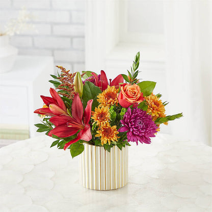 Burgundy Landscape Bouquet – KAREN'S AND TINA'S FLOWERS, Newmarket ON
