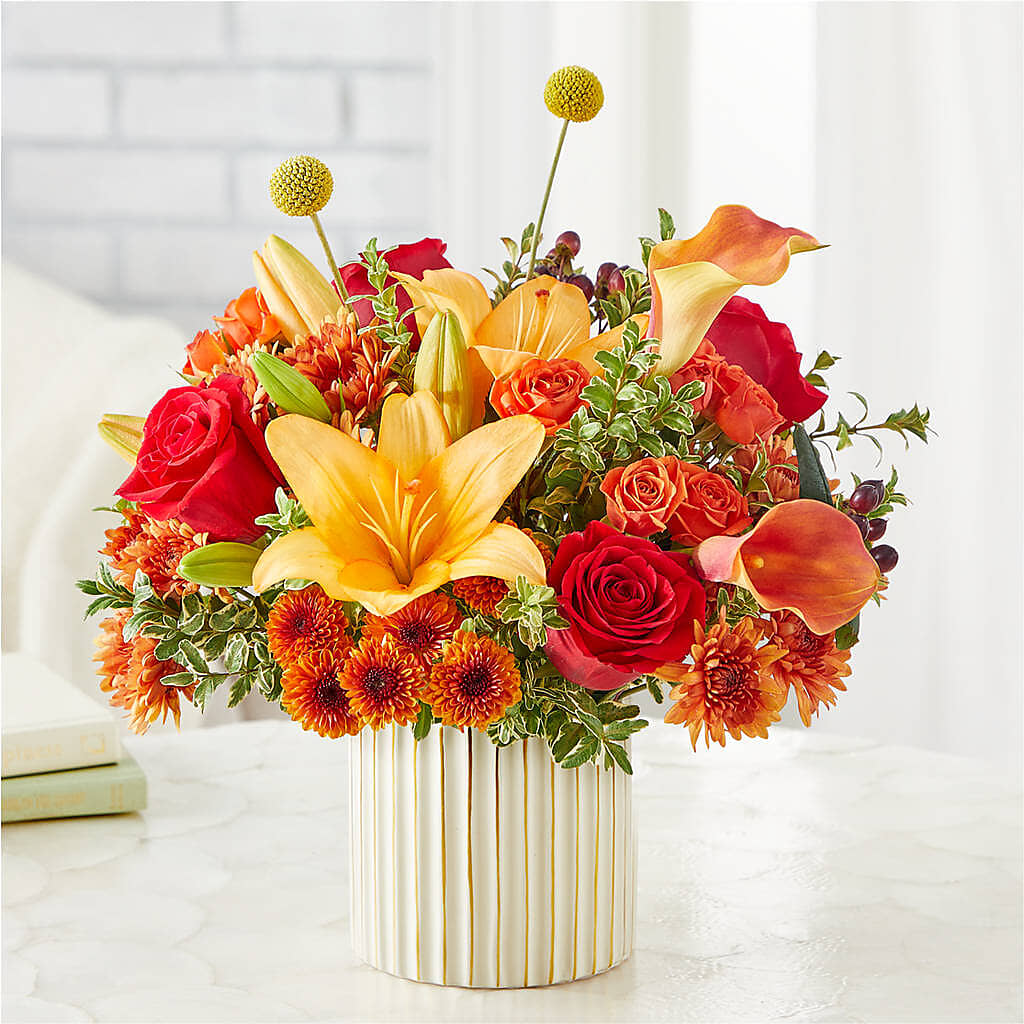 Scarlet Skies Bouquet – KAREN'S AND TINA'S FLOWERS, Newmarket ON