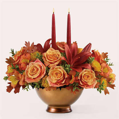 Harvest Table Centerpiece – KAREN'S AND TINA'S FLOWERS, Newmarket ON