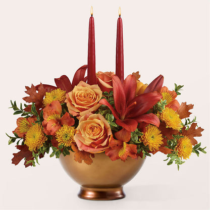 Harvest Table Centerpiece – KAREN'S AND TINA'S FLOWERS, Newmarket ON