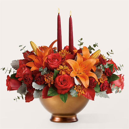 Fruits of Fall Centerpiece – KAREN'S AND TINA'S FLOWERS, Newmarket ON