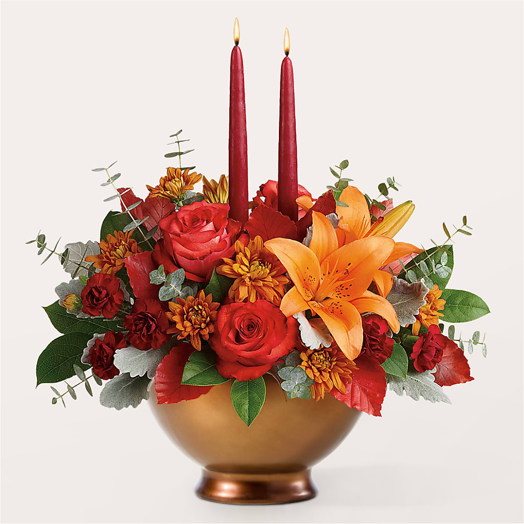 Fruits of Fall Centerpiece – KAREN'S AND TINA'S FLOWERS, Newmarket ON