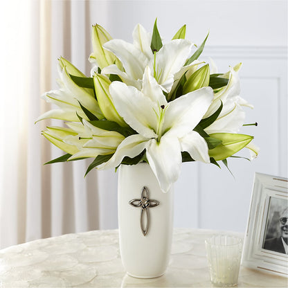 Faithful Blessings Bouquet – KAREN'S AND TINA'S FLOWERS, Newmarket ON