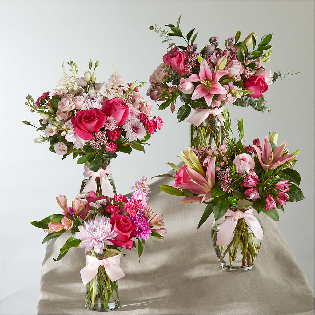 Pink Ribbon - A Florist Original – KAREN'S AND TINA'S FLOWERS, Newmarket ON