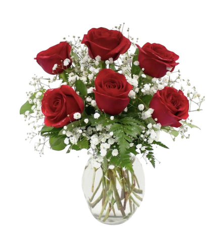 Half dozen rose – KAREN'S AND TINA'S FLOWERS, Newmarket ON