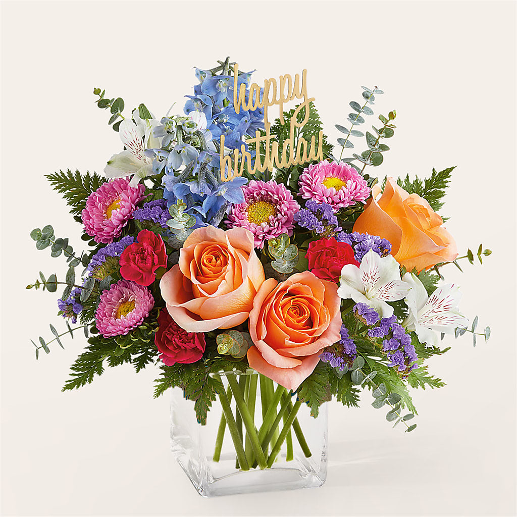 Birthday Bash Bouquet – KAREN'S AND TINA'S FLOWERS, Newmarket ON