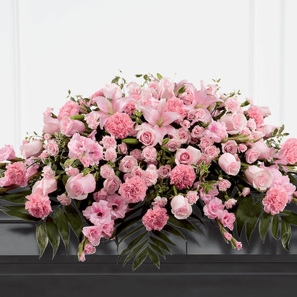 Garden of Comfort Casket Spray (Standard) – KAREN'S AND TINA'S FLOWERS, Newmarket ON