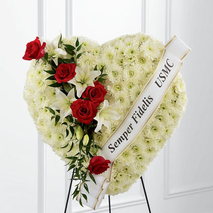 Heartfelt Hero Standing Heart – KAREN'S AND TINA'S FLOWERS, Newmarket ON
