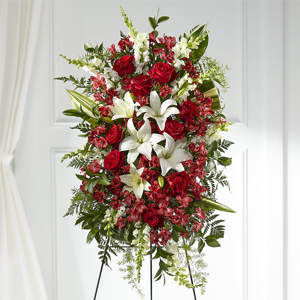 Everlasting Memory Standing Spray – KAREN'S AND TINA'S FLOWERS, Newmarket ON