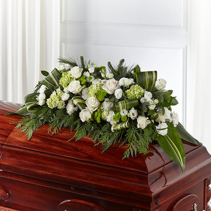 Hopeful Gesture Casket Spray – KAREN'S AND TINA'S FLOWERS, Newmarket ON