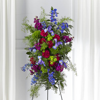 Heavenly Skies Standing Spray – KAREN'S AND TINA'S FLOWERS, Newmarket ON