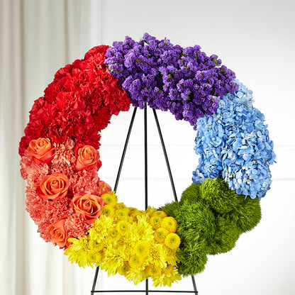 Circle of Love Wreath – KAREN'S AND TINA'S FLOWERS, Newmarket ON