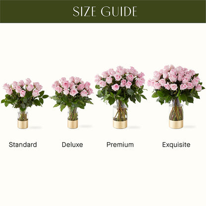 Picture Perfect Pink Rose Bouquet – KAREN'S AND TINA'S FLOWERS, Newmarket ON