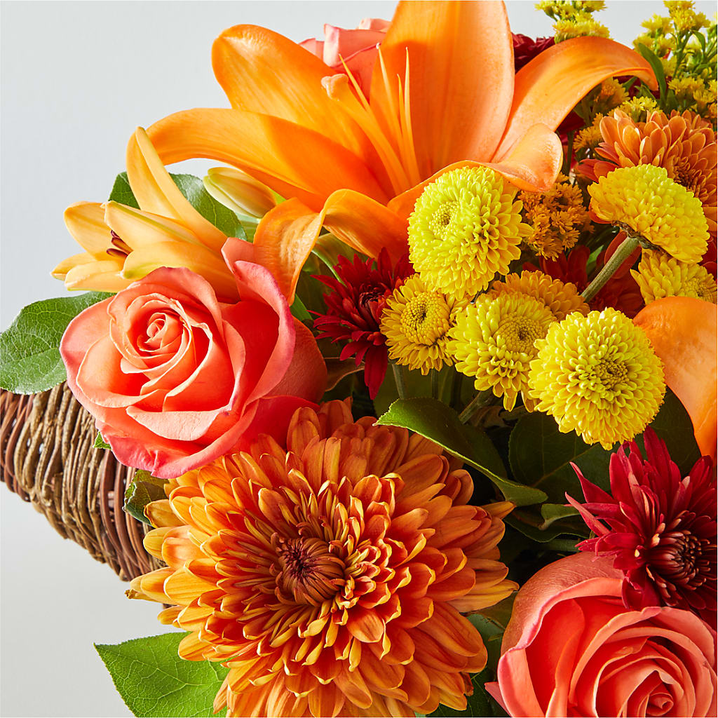Bouquet of Blessings Cornucopia – KAREN'S AND TINA'S FLOWERS, Newmarket ON