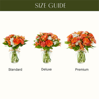 Apricot Glow Bouquet – KAREN'S AND TINA'S FLOWERS, Newmarket ON