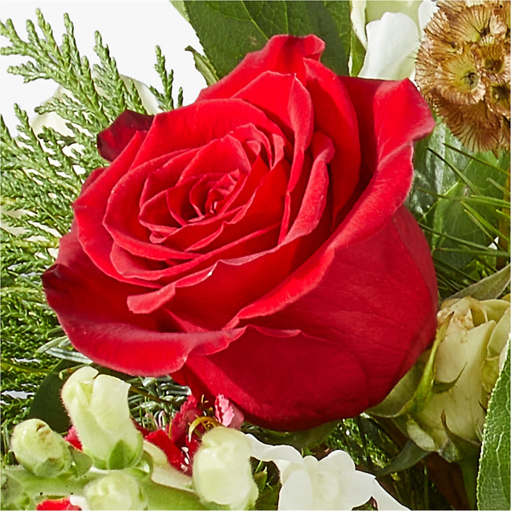 Deck the Halls Bouquet – KAREN'S AND TINA'S FLOWERS, Newmarket ON