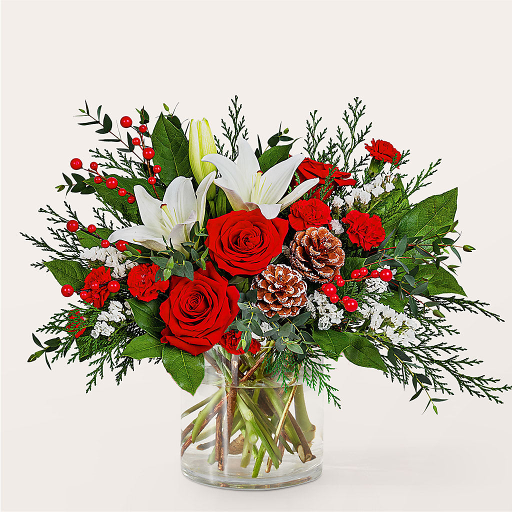 Best in Snow Bouquet – KAREN'S AND TINA'S FLOWERS, Newmarket ON