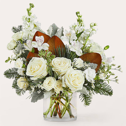 Fresh Snowfall Bouquet – KAREN'S AND TINA'S FLOWERS, Newmarket ON